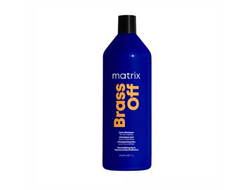 Matrix Total Results Brass Off Шампунь для нейтрализации желтизны "Холодный блонд" 1000 мл (Матрикс Брасс Офф)