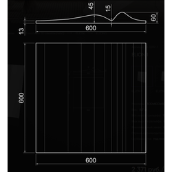 Гипсовая панель ELION артикул D-0017