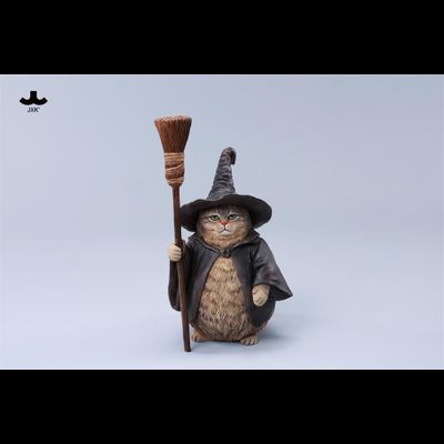 Котик-волшебник (коричневый) - Коллекционная фигурка 1/6 Wizard Cat (JXK-CS02B) - JXK