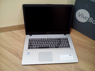 ASUS VIVOBOOK N705UD-GC004T ( 17.3 FHD IPS i7-7500U GTX1050 8Gb 1Tb + 128SSD )