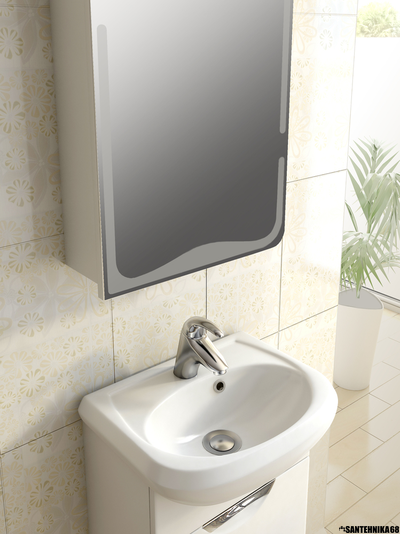 Зеркальный шкаф Vigo Callao 450 450х140х700 мм (ШхГхВ)