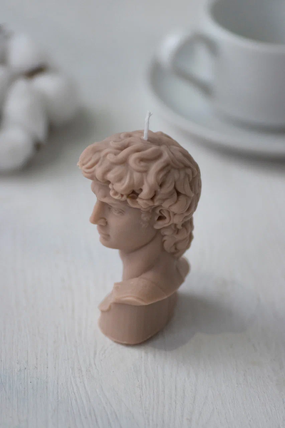 Свеча "Давид" Капучино