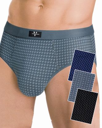 Трусы мужские брифы хлопок с бамбуком Vericoh - V1 - 4005