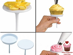 Гвоздики для моделирования цветов, пластик, 4 шт.