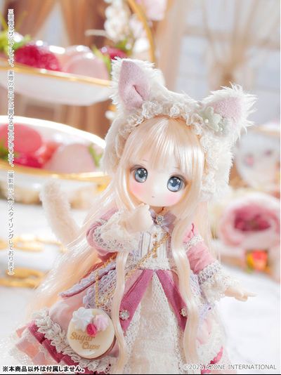 Кукла 1/12 Sugar Cups Chocolala ~Strawberry Milk Cat~