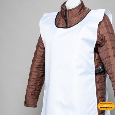 Промо накидка (белая) ОКСФОРД (модификация 1)