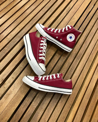 Кеды Converse Chuck Taylor 70 бордовые высокие