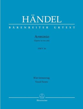 Händel. Arminio HWV36 Klavierauszug (dt/it)