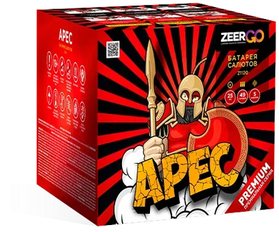 Батарея салютов АРЕС (1" / 48 залпов)