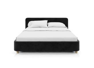 Кровать "Стелла" черного цвета