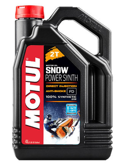 Масло моторное для снегоходов Motul SNOWPOWER SYNTH 2T (Синтетика) - 4Л (108210)