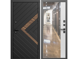 Входная дверь Плэй с зеркалом фацет