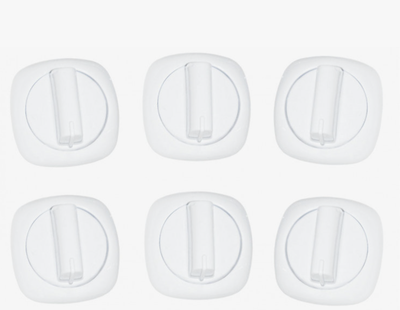 Набор ручек для плиты GEFEST 1300, 1500 (белые) 6 шт.