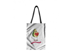 Сумка-шоппер вертикальная #6 на День влюблённых, 14 февраля