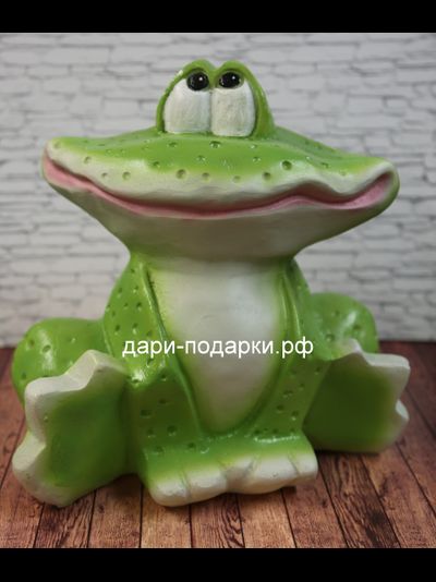 Лягушка 30*27см полистоун Россия 1215-012245