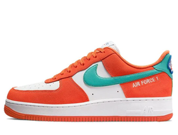 Кроссовки Nike Air Force 1 07 LV8 Athletic Club - Rush Orange Washed Teal DH7568-800