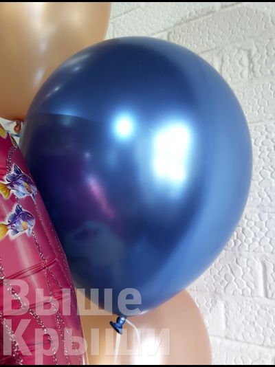 Синий хром 30см