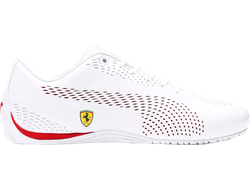 Puma Scuderia Ferrari Drift Cat 5 Ultra 2 White Rosso Corsa