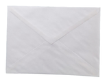 Белый конверт С6 (114х162мм) декстрин с треугольным клапаном