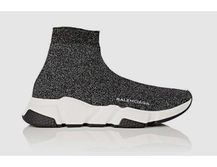 Balenciaga speed trainer triple white 2025