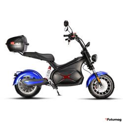 Электроскутер White Siberia BLACK SEA 5000W синий