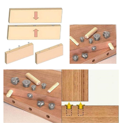 Кернеры для разметки отверстий (комплект из 4-ех шт.)