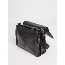 Кожаная сумка через плечо Albano black (арт. 5006-01)