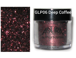 Глиттеры рассыпчатые AsurA cosmetics 06 Deep Coffee