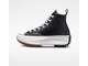 Кожаные кеды Converse Run Star Hike черные высокие на платформе A04292c фото