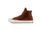 Кеды Converse Chuck 70 Color Leather High Top коричневые