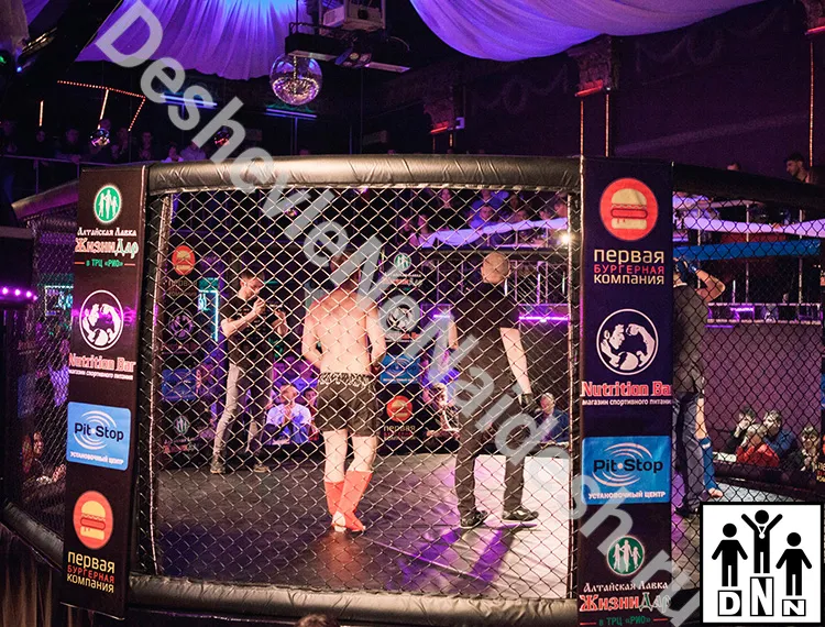 Октагон. турнир Grad-5. Бои без правил Восьмиугольник 7