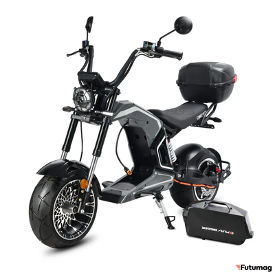 Электроскутер WHITE SIBERIA Wild Wheel 2025 5000W