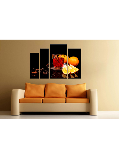 Модульная картина &quot;Серьезный натюрморт&quot;