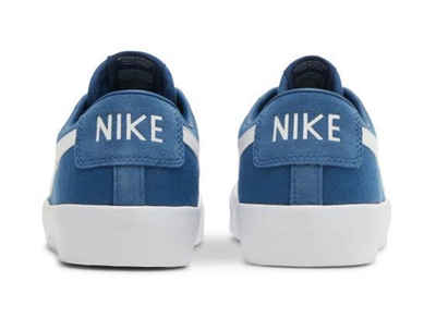 Nike Blazer Low Sb Gt (Синие) сбоку