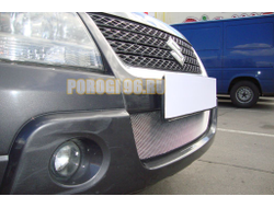 Защита радиатора Suzuki Grand Vitara 2008-2012 chrome