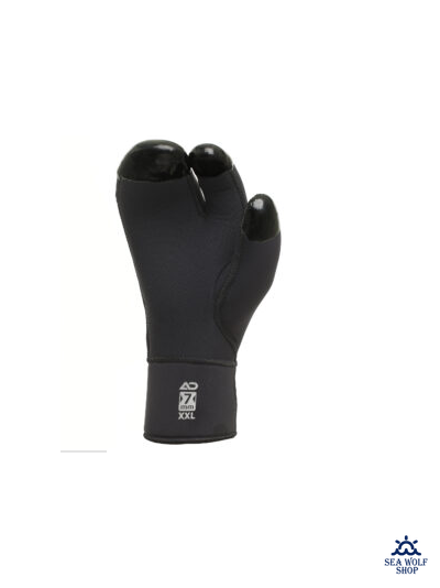 Рукавицы неопреновые 9мм AquaDiscovery 3х-палые &quot;GECKO&quot; Лайт ОП р.XL
