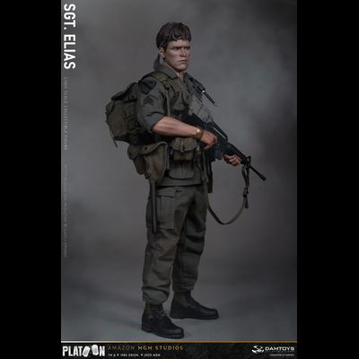 ПРЕДЗАКАЗ - Сержант Элиас Гродин ("Взвод", Platoon) - Коллекционная ФИГУРКА 1/6 scale Platoon Sergeant Elias (DMS047) - DAMTOYS ?ЦЕНА: 31700 РУБ.?