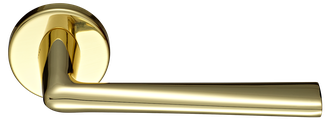 Дверные ручки Morelli Luxury THE FORCE R5 OTL Цвет - Золото