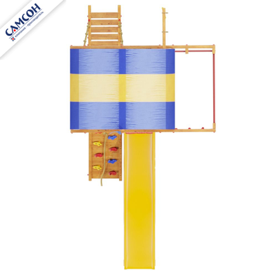 ДЕТСКАЯ ДЕРЕВЯННАЯ ИГРОВАЯ ПЛОЩАДКА САМСОН СПАРТА в Воронеже