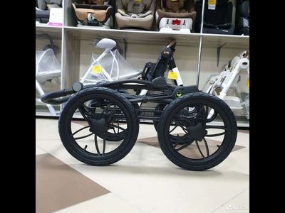 Детская коляска 2 в 1 Cobabe 6300L Бежевый Экокожа