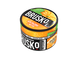 BRUSKO 50 г. -  АПЕЛЬСИН С МЯТОЙ