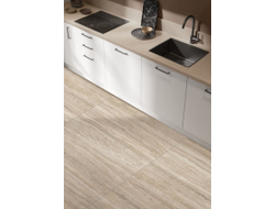 CITYSTONE, керамогранит, 60x60 см, Травертин Линейный Матовый Ректификат (9мм), K951840R