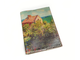 Обложка на паспорт с принтом по мотивам картины Клода Моне "Рыбацкий домик в Варенжвиле"