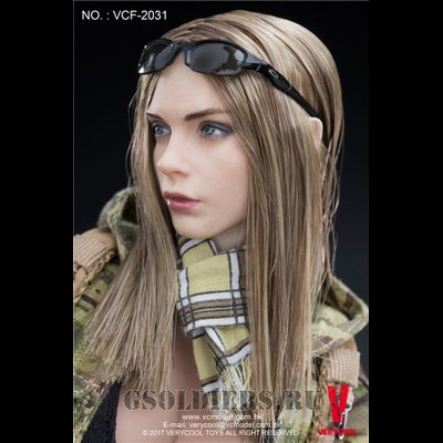 Коллекционная фигурка 1/6 MC Camouflage Women Soldier Villa (VCF-2031) - VERYCOOL