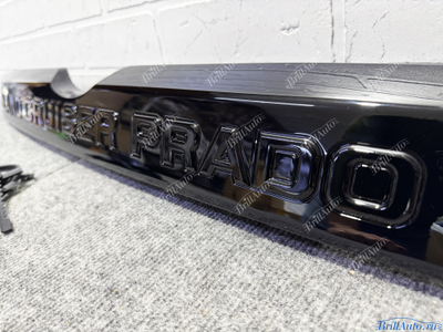 Накладка багажника Toyota Land Cruiser Prado 13-17 черная