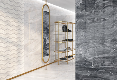 Декор, Villeroy&Boch, Timbre, 26х32 см, серый