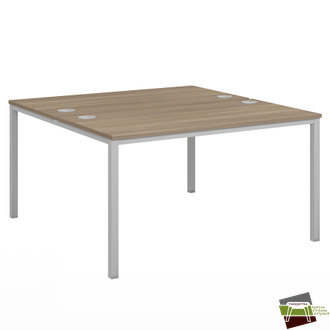 Стол-тандем письменный на металлокаркасе  VL-41/42/43