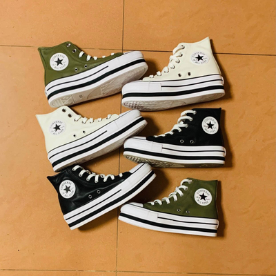 Купить в спб кожаные Кеды Converse Chuck Taylor All Star Layer 569722C