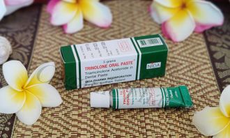 Trinolone Oral Paste (мазь от воспалений в полости рта), 5 гр