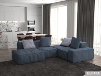 Модульный диван угловой 320×240 см